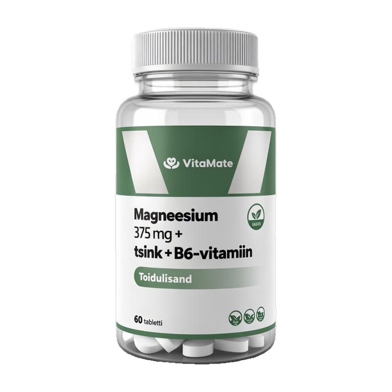 Magneesium 375 mg + tsink + B6-vitamiin